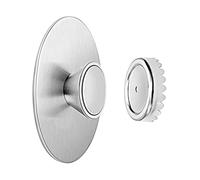 Jabonera magnética de pared de acero inoxidable para baño, cocina, almacenamiento, no requiere taladrar