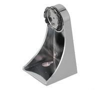 Jabonera magnética impermeable para baño, soporte de jabón ABS plateado con ventosa fuerte, drenaje y almacenamiento de joyas, se adapta a espejos, azulejos de vidrio