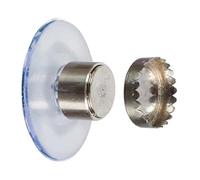 Jabonera magnética - Jabonera de pared sin punzón | Jabonera sin rastro, jabonera de baño de acero inoxidable, jabonera magnética para E D