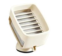 Jabonera moderna con ventosa para ahorrar espacio, organizadores de baño con agujeros de drenaje, jabones de lavandería, estante de secado de jabón duradero