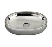 Jabonera Plateado Gris Acero Inoxidable Plástico 9,5 x 2,5 x 13 cm (6 Unidades)