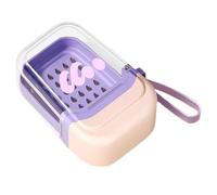 Jabonera portátil de viaje a prueba de fugas, caja de jabón para baño, ducha, gimnasio, escuela, camping y vacaciones, práctica lata de jabón para viajes, resistente, ligera e higiénica