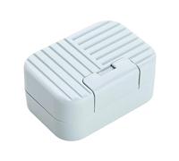 Jabonera portátil - Jabonera | Jabonera con drenaje rápido, recipiente para jabón de viaje, compacto y conveniente