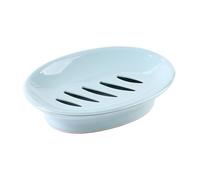 Jabonera Rejilla de Drenaje for jabonera, Accesorio baño Ovalado Doble Compartimento Adecuado for duchas Decoración para encimeras(A)