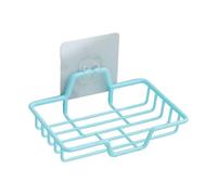 Jabonera - Soporte para jabón de ducha | Bandeja para jabones | Soporte de barra montado en la pared | Estante de secado adhesivo organizador de almacenamiento para esponja, baño, cocina, apartamento