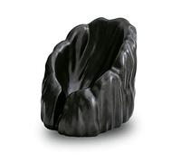 /Jaboneras Creativas De Cerámica for Jabón En Barra, Jabonera, Autodrenante, for Baño Cocina-gris-10x8x10cm(Black)