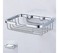 Jaboneras de acero inoxidable montado en la pared de la ducha del jabón del soporte de la pared del jabón de la ducha del alambre de la cesta de jabón de la cocina del baño