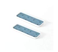 Jaboneras Holder Caja de jabón rectangular grande, bandeja de jabón de plástico que se puede desmontar en la capa superior, el soporte de jabón que puede contener múltiples jabones al mismo tiempo Ban