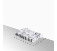 Jaboneras Jabonera de mármol Alta Gama for baños Hotel, Ideal for sostener en casa, Estante y Organizador Nuevos artículos Esenciales para el hogar(E)