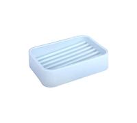 Jaboneras, Jabonera, jabonera, clásica Simple con Drenaje automático(BLU,2 Pack)