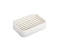 Jaboneras, Jabonera, jabonera, clásica Simple con Drenaje automático(Wit,2 Pack)