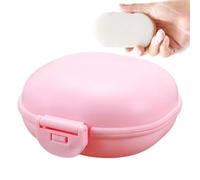 Jaboneras - Jabonera portátil | Soporte impermeable para jabones en barra a prueba de fugas, estuche para jabones de viaje con tapa, soporte para barra de champú con cierre para ducha, baño, cocina, h