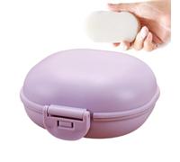 Jaboneras - Jabonera portátil | Soporte impermeable para jabones en barra a prueba de fugas, estuche para jabones de viaje con tapa, soporte para barra de champú con cierre para ducha, baño, cocina, h