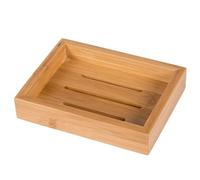 Jaboneras Jabonera Rectangular de Madera for baño - Bambú Tradicional una Sola Pieza Nuevos artículos Esenciales para el hogar