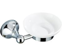 Jaboneras, juego de accesorios baño, barra toalla, estante for cepillo, soporte for rollo papel WC, gancho for(Soap Dish Round)