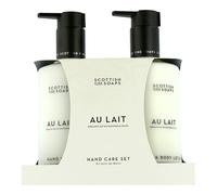 Jabones finos escoceses Au Lait - Set cuidado de manos 300 ml + 300 ml