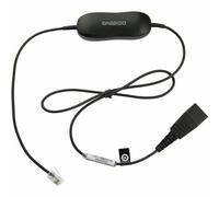 Jabra 0JA-88001-99 - Cable de teléfono fijo (RJ-10), negro