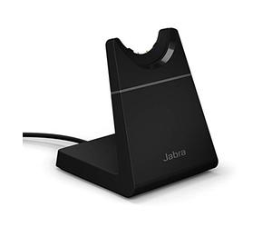 Jabra 14207-63 Evolve2 65 Desk Stand - USB-C Headset Charging Stand - Black