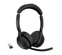 Jabra Evolve2 55 Link380a UC Stereo - Auriculares estéreo inalámbricos con USB-A