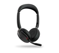 Jabra Evolve2 65 Flex Auriculares Inalámbrico y alámbrico Diadema Oficina/Centro de llamadas Bluetooth Negro