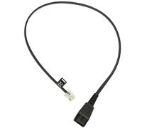 Jabra GN Cable P6 RJ11 para auriculares GN Netcom Cable recto Jabra con QD y RJ11