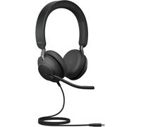 Jabra 24189-989-899 auricular y casco Auriculares Alámbrico Diadema Llamadas/Música USB Tipo C Negro