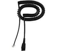 Jabra b2b - cable en espiral de 2 m para auriculares de desconexión r