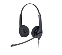 Jabra Biz 1500 Duo USB Auriculares Alámbrico Diadema Oficina/Centro de llamadas USB tipo A Negro