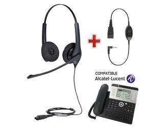 Jabra BIZ 1500 Duo para teléfono Alcatel Lucent
