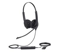 Jabra Biz 1500 Duo USB Auriculares Alámbrico Diadema Oficina/Centro de llamadas USB tipo A Negro