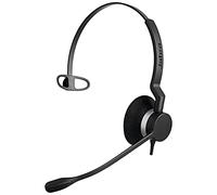 Jabra Biz 2300 - Auricular monoaural con Cable USB-A MS - Certificado para Skype for Business - con cancelación de Ruido y Unidad de Control de Llamadas para softphones