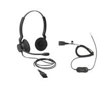 Jabra biz 2300 duo + cable rj9 jabra biz 2300 duo, 82 e-std, cancelado