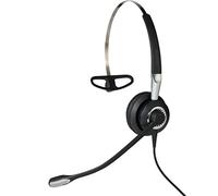 Jabra Biz 2400 II - Auricular monoaural con cable USB-A CC MS certificado para Microsoft Skype for Business - Con cancelación de ruido, voz HD y controlador programable
