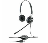 Jabra Biz 2400 II Duo USB + Bluetooth 2499-823-209 Ms Auriculares Centro Skype _