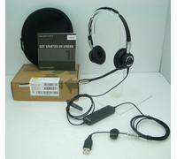 Jabra Biz 2400 II Dúo USB Diadema Ordenador Cascos 2499-823-309 para Microsoft