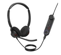Jabra Engage 50 II Auriculares Estéreo con cable, 3 micrófonos, cancelación de r