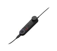 Jabra Engage 50 II Unidad de llamadas Link Call Control, cable USB-C para los auriculares Jabra Engage 50 II mono y estéreo USB-C, Certificación MS Teams, funciona con todas las plataformas, Negro