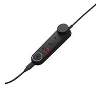 Jabra Engage 50 II Unidad de llamadas Link Call Control, cable USB-A para los auriculares Jabra Engage 50 II mono y estéreo USB-C, Certificación MS Teams, funciona con todas las plataformas, Negro