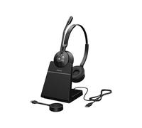 Jabra Engage 55 - Auriculares estéreo MS, Adaptador Link 400c DECT USB-C, Engage 55, Cable USB-C a USB-C de 1,2 m, Funda de Transporte, garantía y Advertencia (folletos de Seguridad)