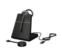 Jabra - Engage 55 SE Auriculares Inalámbrico gancho de oreja Car/Home office Negro