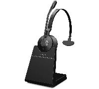 Jabra Engage 55 SE - DECT, USB-C - auricular mono inalámbrico certificado para plataformas UC | con soporte de carga