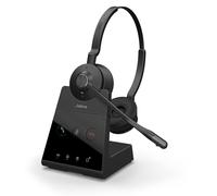 Jabra Engage 65 SE Auricular inalámbrico estéreo para Llamadas Profesionales, Seguridad DECT, batería de 13 Horas, Comodidad Durante Todo el día con Base, Cable USB-C