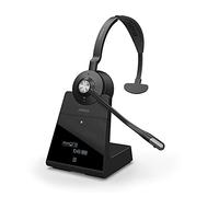 Jabra Engage 75 On-Ear DECT - Auricular inalámbrico monoaural Certificado para Skype para Empresas - para teléfonos de Escritorio y softphones - Negro - Versión para la UE