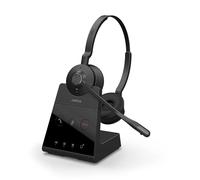 Jabra Estación Base Engage 65 SE - Estación Base compacta DECT, Botones de un Solo Toque, indicador de Estado, menú guiado por Voz, Cargador USB-C, Hot Desking