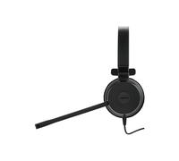 Jabra - Evolve 20 Auriculares Alámbrico Diadema Oficina/Centro de llamadas USB Tipo C Negro