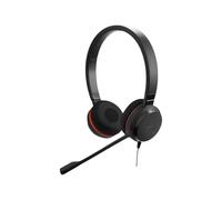 Jabra Evolve 20 SE - USB-A/USB-C - auriculares duales con cable certificados para plataformas UC