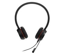 Jabra Evolve 20 SE - USB-A/USB-C - auriculares duales con cable certificados para Microsoft Teams