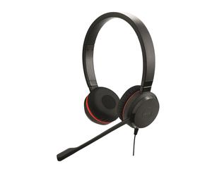 Jabra Evolve 20 Special Edt Auricular, estéreo, con cable, USB, Optimizado para la comunicación unificada, almohadillas de piel sintética