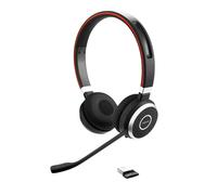 Jabra Evolve 65 SE Wireless Stereo Headphones - Bluetooth, Noise-Canceling Micro