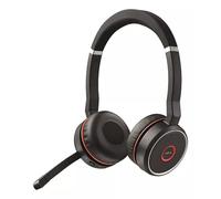 Jabra Evolve 75 SE Auriculares Inalámbricos Estéreo Bluetooth - Micrófono con Supresor de Ruido y Cancelación Activa de Ruidos (ANC) - Certificado para Google Meet y Zoom